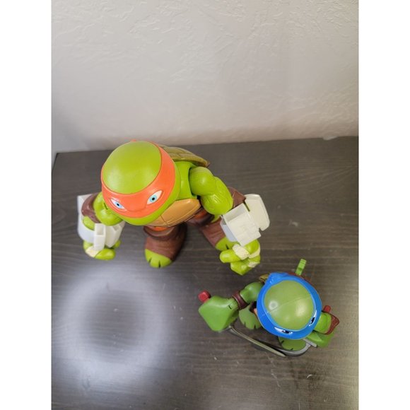 Teenage Mutant Ninja Turtles Michelangelo and Leo - Picture 6 of 9